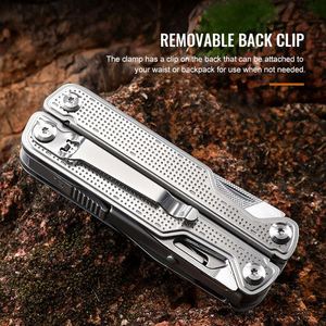 Herramienta Multiusos CNC de Acero Inoxidable para Bricolaje, Alicates de Bolsillo, Destornillador, Lima, Logotipo Grabado con Láser, Personalizable para Camping, OEM - Product Image 4