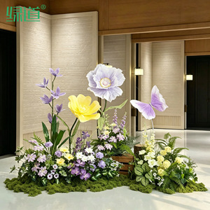 Flores y Plantas Artificiales Greenway para Decoración de Interiores y Exteriores, Arreglos Florales para el Suelo, Cajas de Flores - Product Image 1
