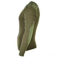 Pull-over d'hiver pour homme, style vintage, en laine/acrylique, uniforme de militaire personnalisé