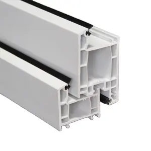 Manufacture Competitive Price 60mm Casement Series PVC Plastic Profile for Window and Door
