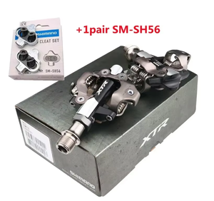 Juego de <span class=keywords><strong>Pedales</strong></span> <span class=keywords><strong>SHIMANO</strong></span> XTR PD-M9100 de Aluminio para Bicicleta de Montaña para <span class=keywords><strong>Pedales</strong></span> SPD con Calas SM-SH51, <span class=keywords><strong>Pedales</strong></span> de Carrera para Bicicletas de Carretera - Product Image 2