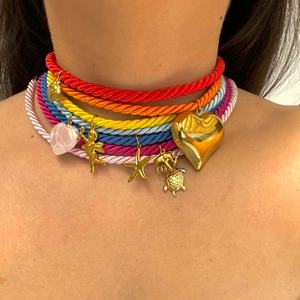 Collier pendentif élégant en acier inoxydable plaqué or 18 carats, chaîne lâche de base DIY, Série Océan Daquan, pour cadeau Furnace Vacuum - Product Image 6