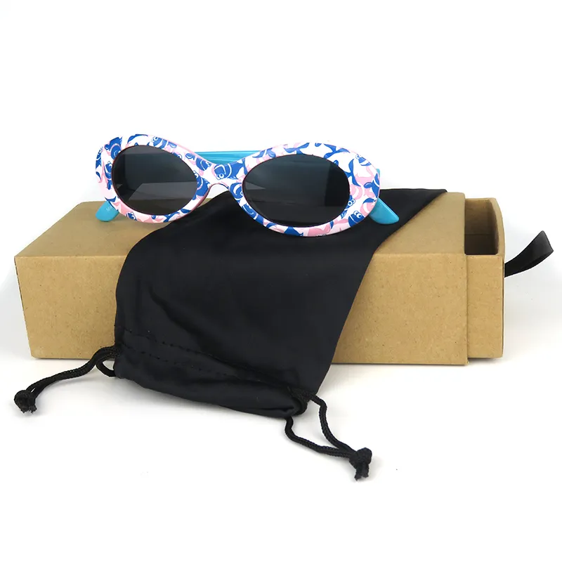 Óculos de sol popular para meninas, barato, para crianças