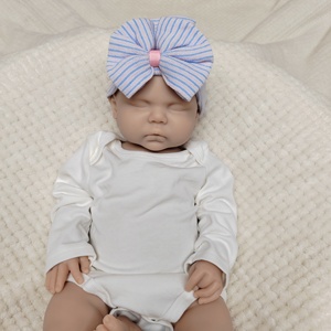 Poupée Bébé Reborn Réaliste en Silicone Entièrement en Silicone, Non Peinte, Poids Réel, 20 Pouces/50 CM, Corps Entier, Peut Ouvrir la Bouche, Nouveau-né, Poupée Vierge à Personnaliser - Product Image 3