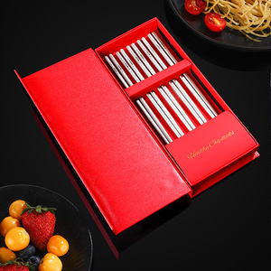 ตะเกียบไทเทเนียมบริสุทธิ์ยูนตัว 23.5 ซม. ปลายมน สำหรับใช้ในบ้าน ชุดของขวัญสำหรับการตั้งแคมป์ - Product Image 2