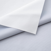 Tejido de poliéster elástico T400 75D 121gsm 145cm Shadow Stripe 3L impermeable laminado Softshell/chaqueta OEM liso teñido colores sólidos
