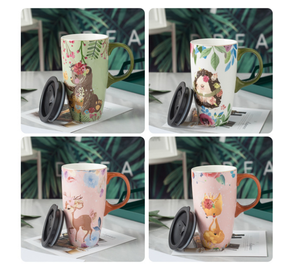 Grand Céramique voyage <span class=keywords><strong>17</strong></span> oz Tasse À Café de silicium Couvercle - Product Image 3