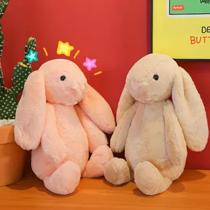 30CM Cute Soft Stuffed Animal Bunny Plushie Long Ear Plush Toy Peluches Rabbit Easter Bunny