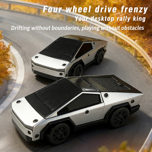 Voiture télécommandée Mini 4WD 1:64, 2,4 GHz, avec éclairage LED lumineux, double contrôle <span class=keywords><strong>de</strong></span> vitesse, pour les petits garçons et les petites filles, enfants <span class=keywords><strong>de</strong></span> 6 ans et plus - Product Image 3