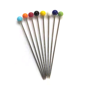 3x38mm 10000 pièces emballé <span class=keywords><strong>verre</strong></span> <span class=keywords><strong>tête</strong></span> <span class=keywords><strong>épingle</strong></span>s fixe <span class=keywords><strong>tête</strong></span> ronde broches <span class=keywords><strong>à</strong></span> coudre couturière broche pour la couture - Product Image 6