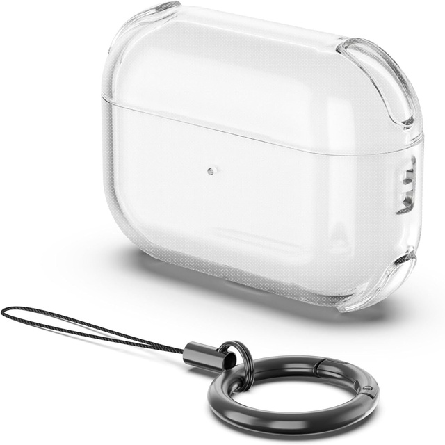 Transparent Soft Shell Universal Earphone Case with Lanyard for Pro 3 & 2 4-Protective Design