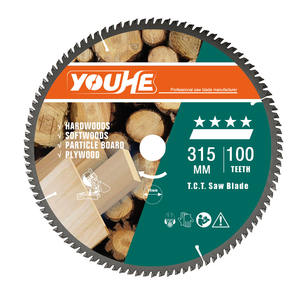 YOUHE Chine fournir 12-1/2 "315MM * 30*100T TCT <span class=keywords><strong>lame</strong></span> de <span class=keywords><strong>scie</strong></span> coupe <span class=keywords><strong>bois</strong></span> - Product Image 2