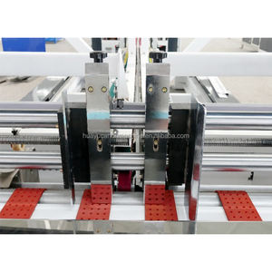 Colleur automatique de boîtes en carton et machine à coudre fonctionnent en douceur Machine de collage de dossiers de boîtes de <span class=keywords><strong>diversification</strong></span> - Product Image 4