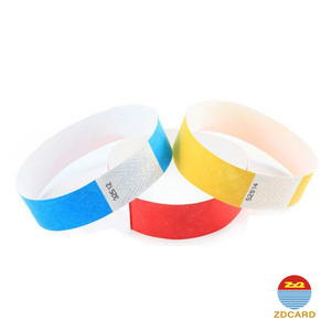13.56MHz RFID 팔찌 일회용 티켓 <span class=keywords><strong>Tyvek</strong></span> 방수 종이 NFC 팔찌 이벤트 - Product Image 5