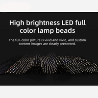 Tapis LED Magique Portable HDR10+ Écran d'Affichage Publicitaire Étanche pour Utilisation en Extérieur