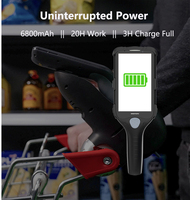 Le terminal de paiement portable MEFERI CIAO GMS vend au détail une machine libre-service de point de vente mobile Android 13 avec lecteur de codes à barres
