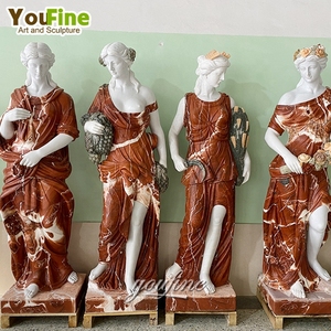 Estatua de Jardín de Mármol de Estilo Moderno, Tamaño Real, para Decoración de Exteriores, para Uso en Villas, Cuatro Estaciones - Product Image 6