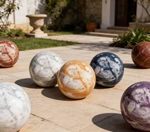 Set di <span class=keywords><strong>Bocce</strong></span> con Logo Personalizzato e Texture Marmorizzata, Palle da Bowling in Resina di Precisione da 120mm per Tornei Professionali, Prezzo all'Ingrosso - Product Image 5