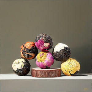 Hữu cơ hoa nhài nở Trà DETOX khô puer bóng sức khỏe và lợi ích thảo dược đóng gói trong một túi - Product Image 3