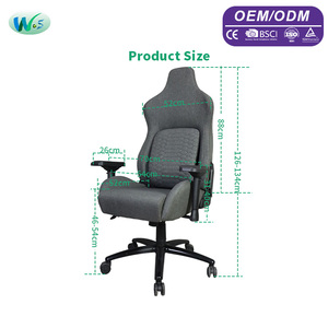 Chaise de jeu PC <span class=keywords><strong>gamer</strong></span> WS7786, dossier haut, ergonomique, chaise de bureau <span class=keywords><strong>gamer</strong></span>, silla <span class=keywords><strong>gamer</strong></span> avec accoudoirs 4D - Product Image 2