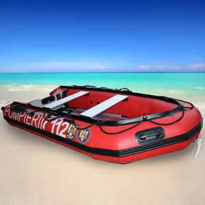 Bote Inflable Deportivo Goboat GTS330, 3.3m, Casco <span class=keywords><strong>de</strong></span> Aluminio y PVC, Motor Fuera <span class=keywords><strong>de</strong></span> Borda <span class=keywords><strong>de</strong></span> 15HP, Control Remoto, Certificación CE, Soldado, para Crucero y Transporte - Product Image 3