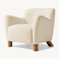 Ensemble de canapés modernes RH RYELAND en tissu, rembourrage personnalisable, dossier capitonné, pieds en bois massif, sectionnel en éponge, pour hôtel et villa