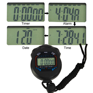 <span class=keywords><strong>Chronomètre</strong></span> électronique professionnel <span class=keywords><strong>de</strong></span> haute qualité pour piscine, avec écran LCD compact, idéal pour les entraîneurs et la natation. - Product Image 4