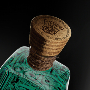 Bouteille de <span class=keywords><strong>tequila</strong></span> en verre transparent haut de gamme avec bouchon en cristal en forme de fleur pour l'emballage de spiritueux d'<span class=keywords><strong>agave</strong></span> de qualité supérieure - Product Image 3