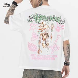 <span class=keywords><strong>Camiseta</strong></span> con estampado de dibujos animados, camisetas con estampado de vinilo de transferencia, camisetas Muscle Baby New 2024 para hombres, camisetas 3D de Hip-Hop, camisetas 2924 para hombres de gran tamaño - Product Image 2