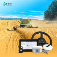 Kit de direction automatique AS812 GPS GNSS RTK, précision élevée ±2,5 cm, équipement agricole pour repiqueuse de riz, moissonneuse, pulvérisateur