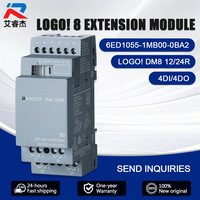 Controlador programable PLC LOGO! nuevo y original de SI-EMENS Módulo de expansión PLC DM8 12/24R 6ED1055-1MB00-0BA2 6ED10551MB000BA2