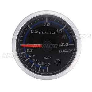 Manómetro de Presión de Turbo para Automóvil de 12 V y 2 Pulgadas (52 mm), con Pantalla LED de 7 Colores, de Aluminio, para Automóviles - Product Image 4