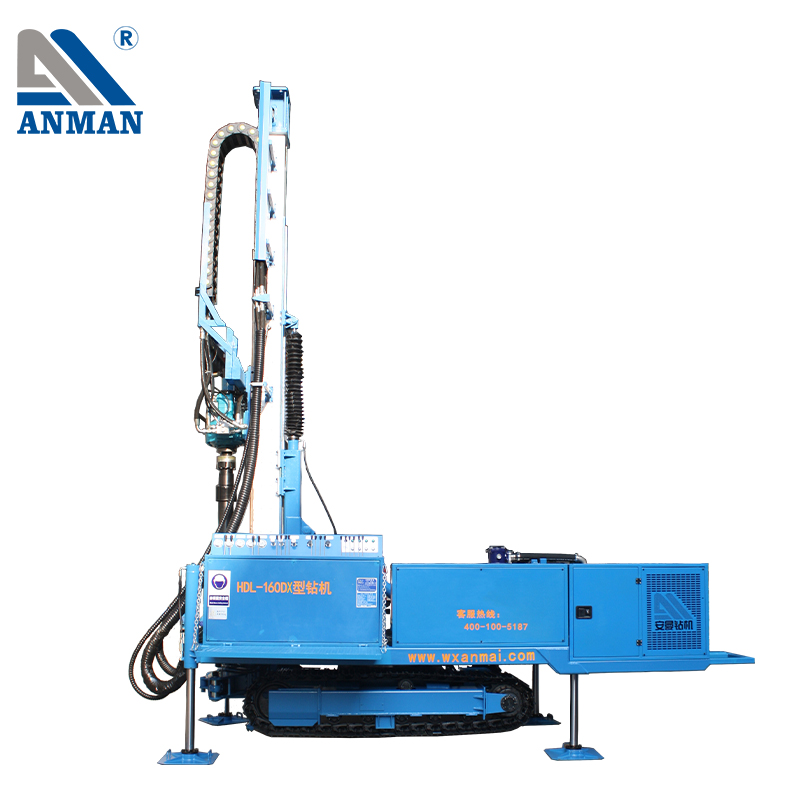 HDL-160DX high impact frequency drilling rig