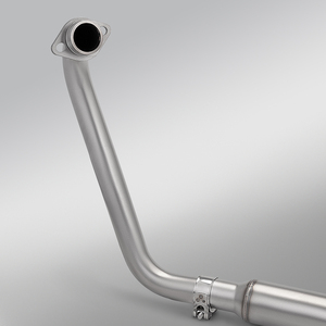 Sistema de escape completo para motocicleta Zontes ZT125 U1 ZT125 G1 GK125 GK <span class=keywords><strong>125</strong></span> Z1 <span class=keywords><strong>Z2</strong></span> 2021-2025 con silenciador y tubo de conexión frontal de 51 mm - Product Image 4