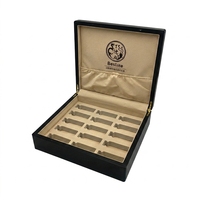 Coffret haut de gamme OEM en bois pour Bakhour et Oud - Fibre de carbone bicolore, insert EVA personnalisé pour huile de parfum, bois d'agar, brûleur d'encens