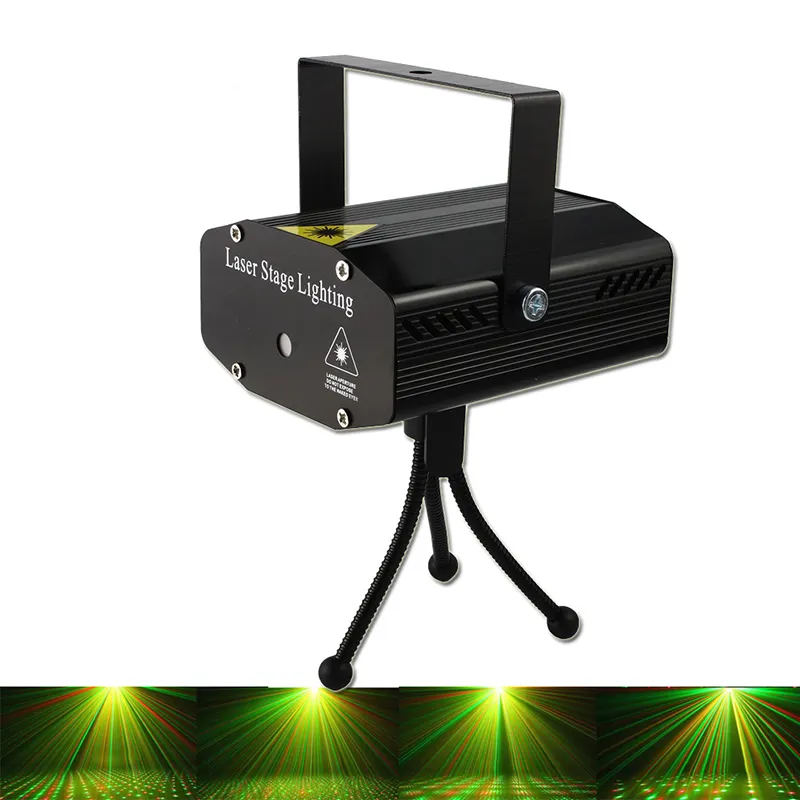 Mini Led Laser Projector Kerst Decoraties Voor Huis Laser Pointer Disco Light Stage Party Patroon Verlichting Projector Douche