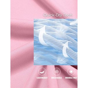 Polo pour homme FOXA à manches courtes, séchage rapide, évacuation de l'humidité, pour le golf, décontracté, pour l'entraînement - Product Image 5