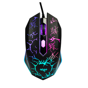 Aigo Q809B Optical Gaming <b>Mouse</b> 11 Buttons RGB Backlit Wired For Pc Laptop Desktop Right Hand Ergonomic - Product Image 2