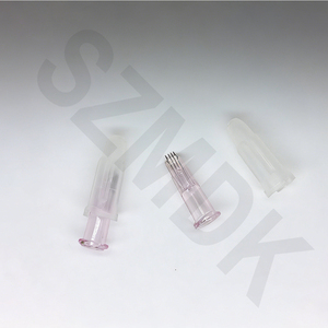 เข็ม SZMDK <span class=keywords><strong>4</strong></span> หัว แบบใช้แล้วทิ้ง ทำจากพลาสติกและสแตนเลส สำหรับการดูแลผิวหน้า - Product Image 1
