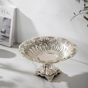 KHÁCH SẠN kim loại phục vụ Khay bạc tùy chỉnh sang trọng thép không gỉ lưu trữ khay cao cấp khách sạn sô cô la/bánh hiển thị khay - Product Image 3