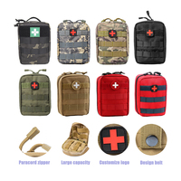 Trousse de premiers secours de survie, bandage israélien, attelle de poitrine, IFAK tactique Molle pour le soin des plaies et le contrôle des saignements