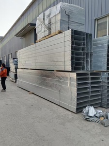 Goulotte de câblage en acier galvanisé / Canal de câblage métallique — Épaisseur 1,5 mm, longueur 2 m (Prix par unité) - Product Image 3