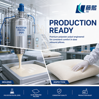 Polyol de polyester PSP en provenance directe d'usine, matière première pour les oreillers en mousse à mémoire de forme à rebond lent