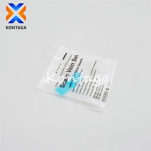 21g, 22g, 23g, 25G,26g บริโภคทางการแพทย์ปราศจากไพโรเจนปีกคู่แบบใช้แล้วทิ้งชุดหนังศีรษะพร้อมเข็มสำหรับสัตวแพทย์ - Product Image 3