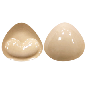 Almohadilla Triangular Adhesiva Removible para Aumento de Senos, para Bikini, 85% Poliéster, 15% Elastano - Product Image 1