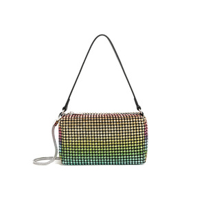 Sac de soirée de luxe en diamant pour femme, tendance, accrocheur, inspiré des créateurs, pour fête, mariage, bal de promo - Product Image 4