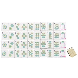 Ensemble de Mahjong Américain Moderne Personnalisé <span class=keywords><strong>à</strong></span> Quatre Couches, Vente en Gros, Comprend 160 Tuiles en Acrylique, Jeu de Casino, <span class=keywords><strong>Poker</strong></span> - Product Image 5
