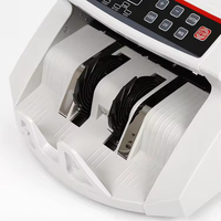 Machine de compteur de billets de banque multi-devises 2108 de haute qualité Machine de comptage de billets de banque UV MG IR avec écran LCD