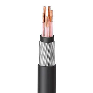 0.6/1KV CU/XLPE/PVC Unarmoured Copper Conductor 5 Core 16mm 25mm 35mm 50mm 70mm 95mm 120mm armour/unarmoured Power Cable