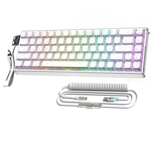 Clavier mécanique ATTACK <span class=keywords><strong>SHARK</strong></span> X68MAX HE - RGB USB-C résistant aux déversements 60% filaire 8KHz 0.005mm Précision RT Gaming - Product Image 3